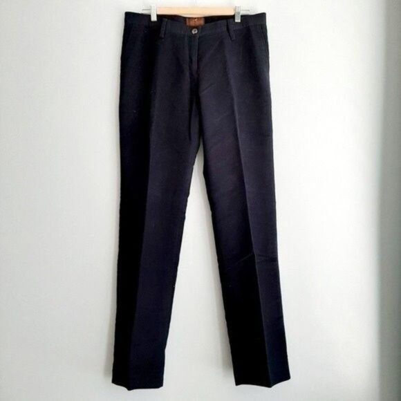 LAKSEN Scotland \ NWOT Broadland Moleskin Pants Thick Trouser Navy Blue Women's - Picture 2 of 11